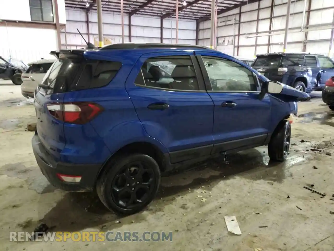 3 fotografías del automóvil dañado MAJ6S3JL2MC451097 FORD ECOSPORT 2021