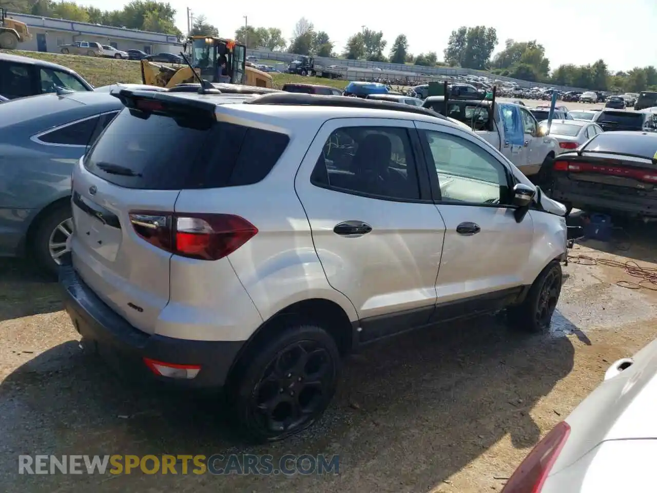 3 fotografías del automóvil dañado MAJ6S3JL4MC412270 FORD ECOSPORT 2021