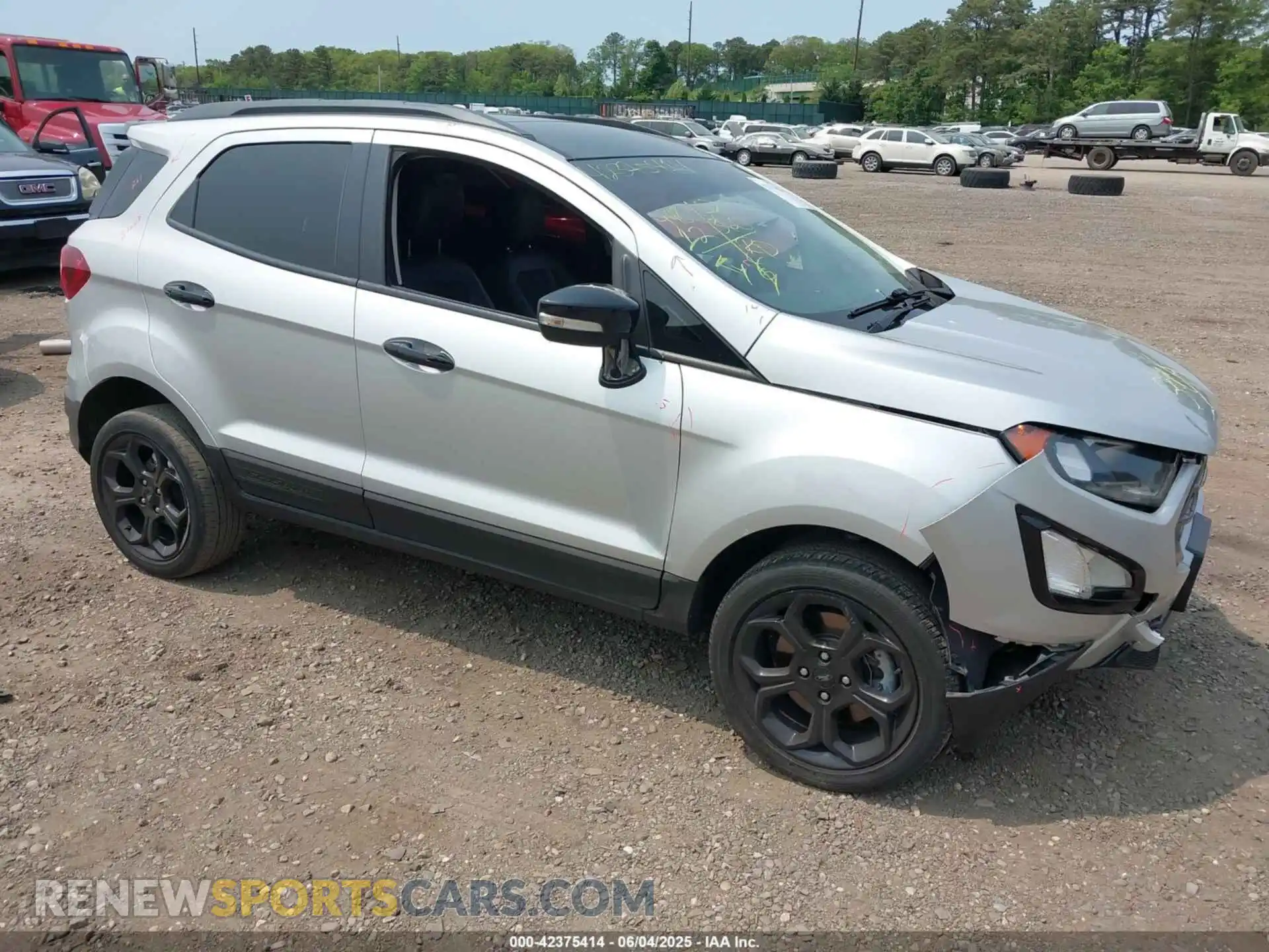 1 fotografías del automóvil dañado MAJ6S3JL8MC427029 FORD ECOSPORT 2021