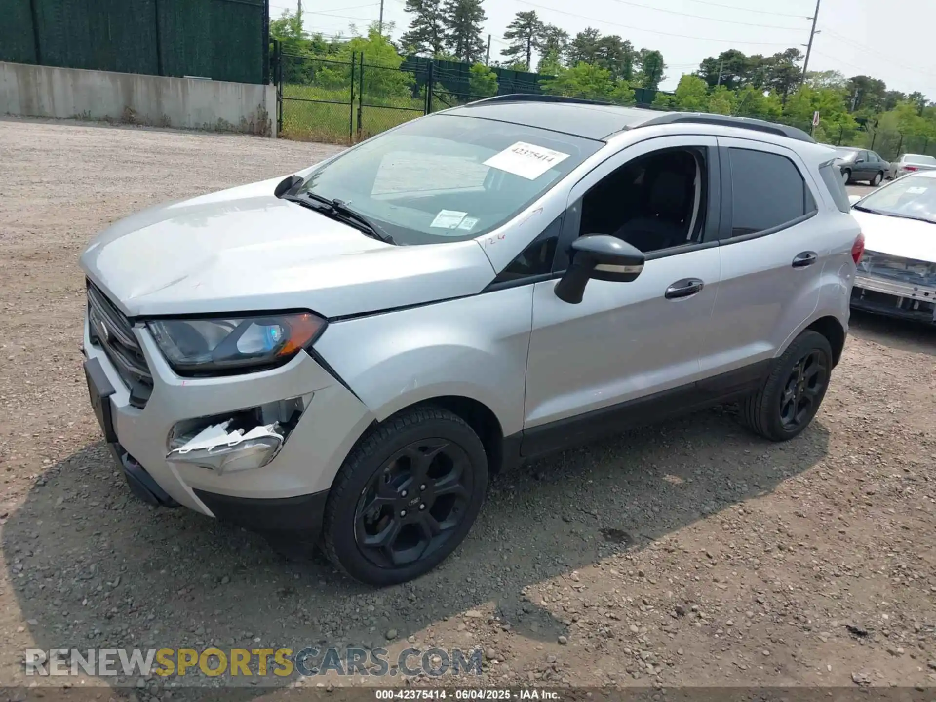 2 fotografías del automóvil dañado MAJ6S3JL8MC427029 FORD ECOSPORT 2021