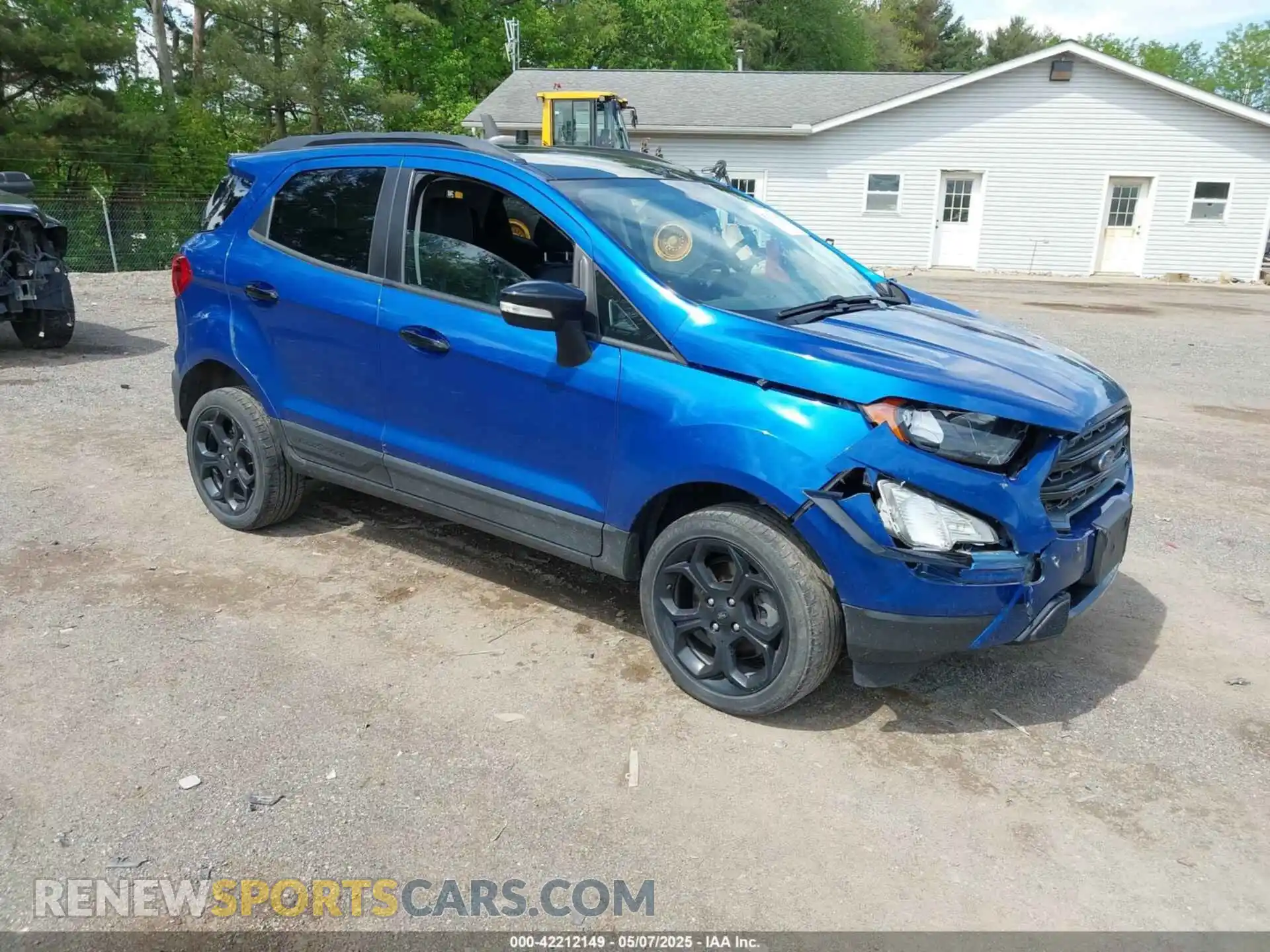 1 fotografías del automóvil dañado MAJ6S3JL8MC435874 FORD ECOSPORT 2021