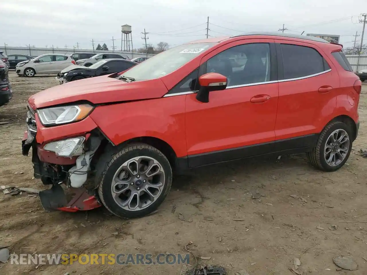 1 fotografías del automóvil dañado MAJ6S3KL4MC400540 FORD ECOSPORT 2021