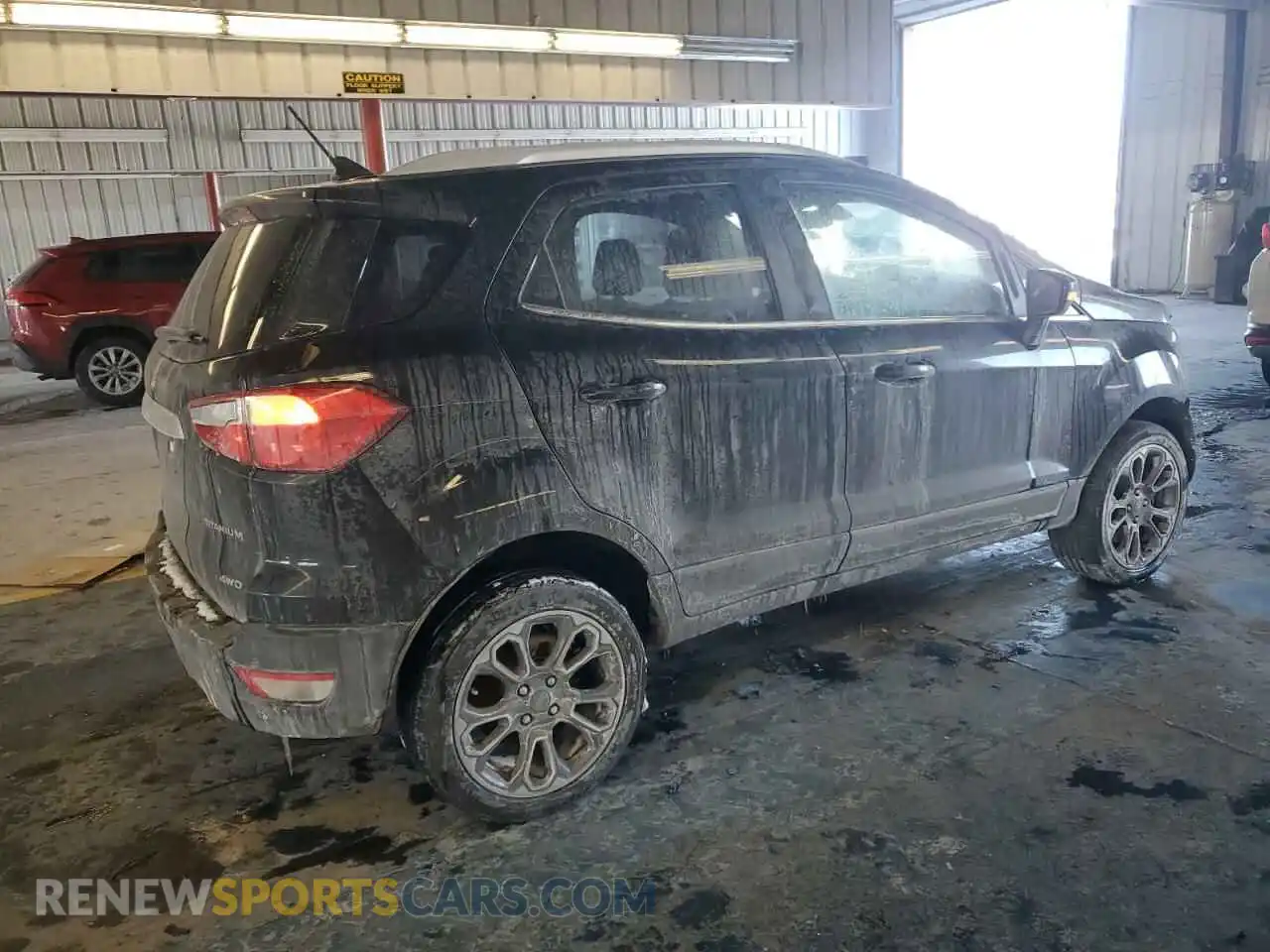 3 fotografías del automóvil dañado MAJ6S3KL5MC424412 FORD ECOSPORT 2021