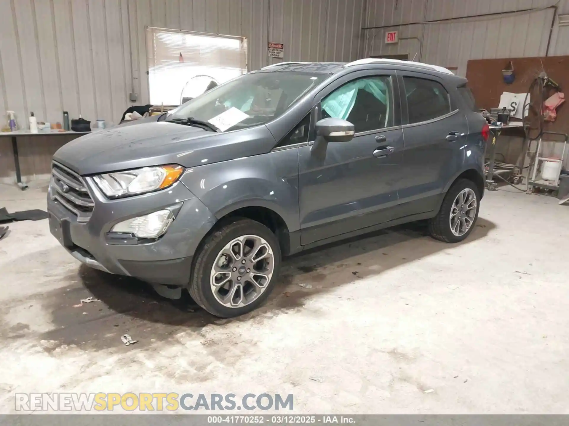 2 fotografías del automóvil dañado MAJ6S3KL6MC398208 FORD ECOSPORT 2021