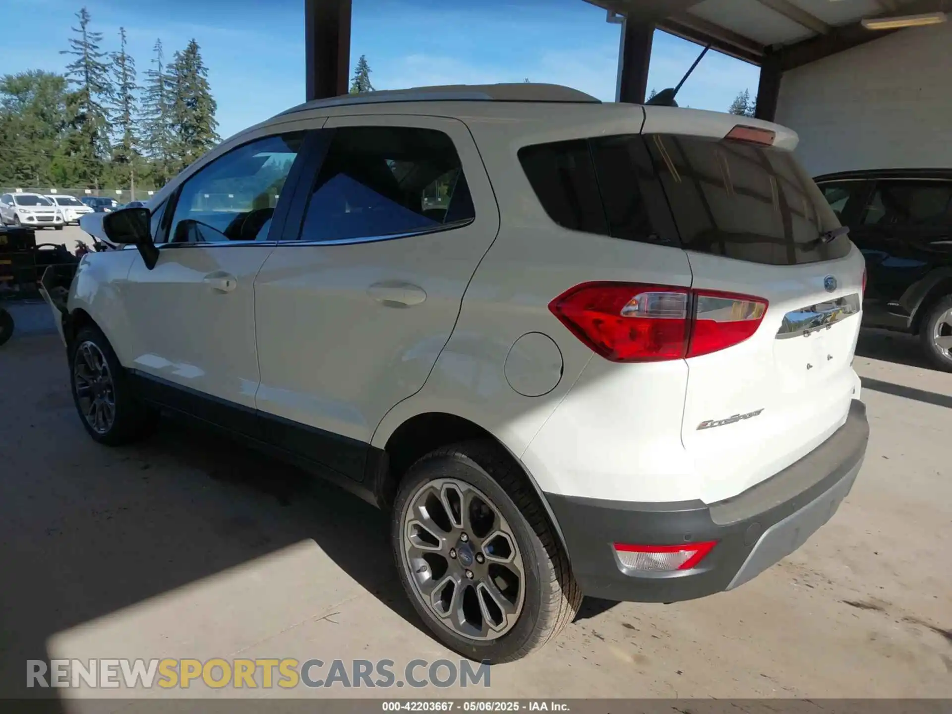 3 fotografías del automóvil dañado MAJ6S3KL8MC402081 FORD ECOSPORT 2021