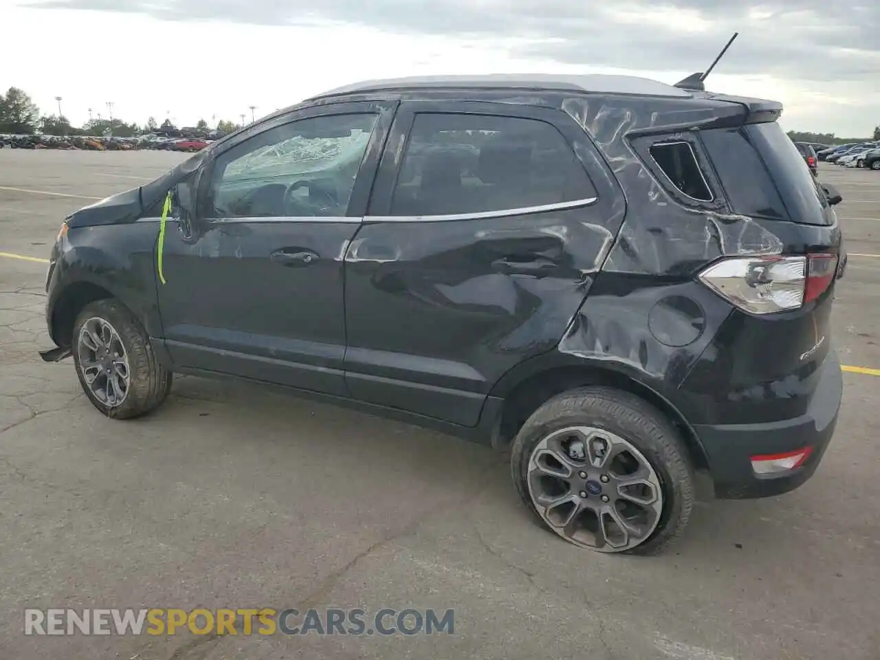 2 Photograph of a damaged car MAJ6S3KL8MC413341 FORD ECOSPORT 2021