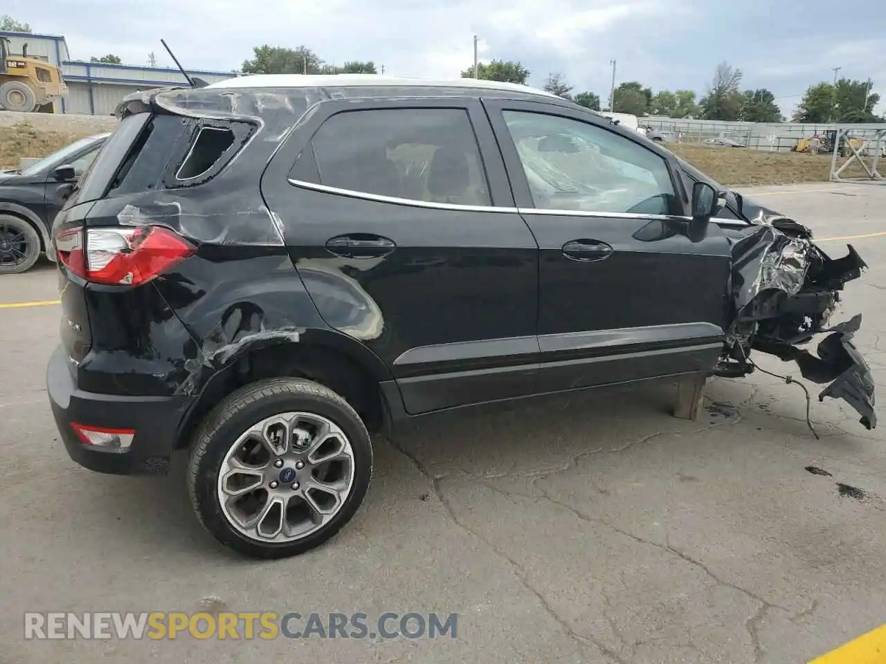 3 Photograph of a damaged car MAJ6S3KL8MC413341 FORD ECOSPORT 2021