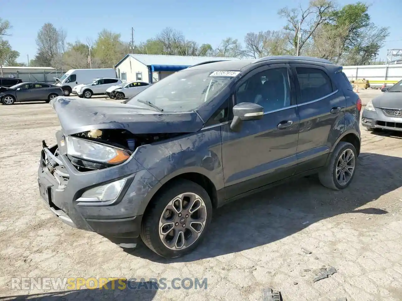 1 fotografías del automóvil dañado MAJ6S3KL9MC401988 FORD ECOSPORT 2021