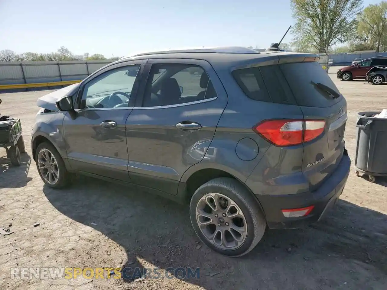2 fotografías del automóvil dañado MAJ6S3KL9MC401988 FORD ECOSPORT 2021