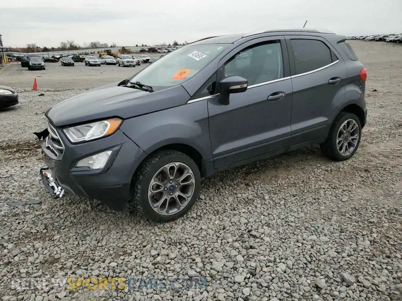 1 Photograph of a damaged car MAJ6S3KLXMC401997 FORD ECOSPORT 2021