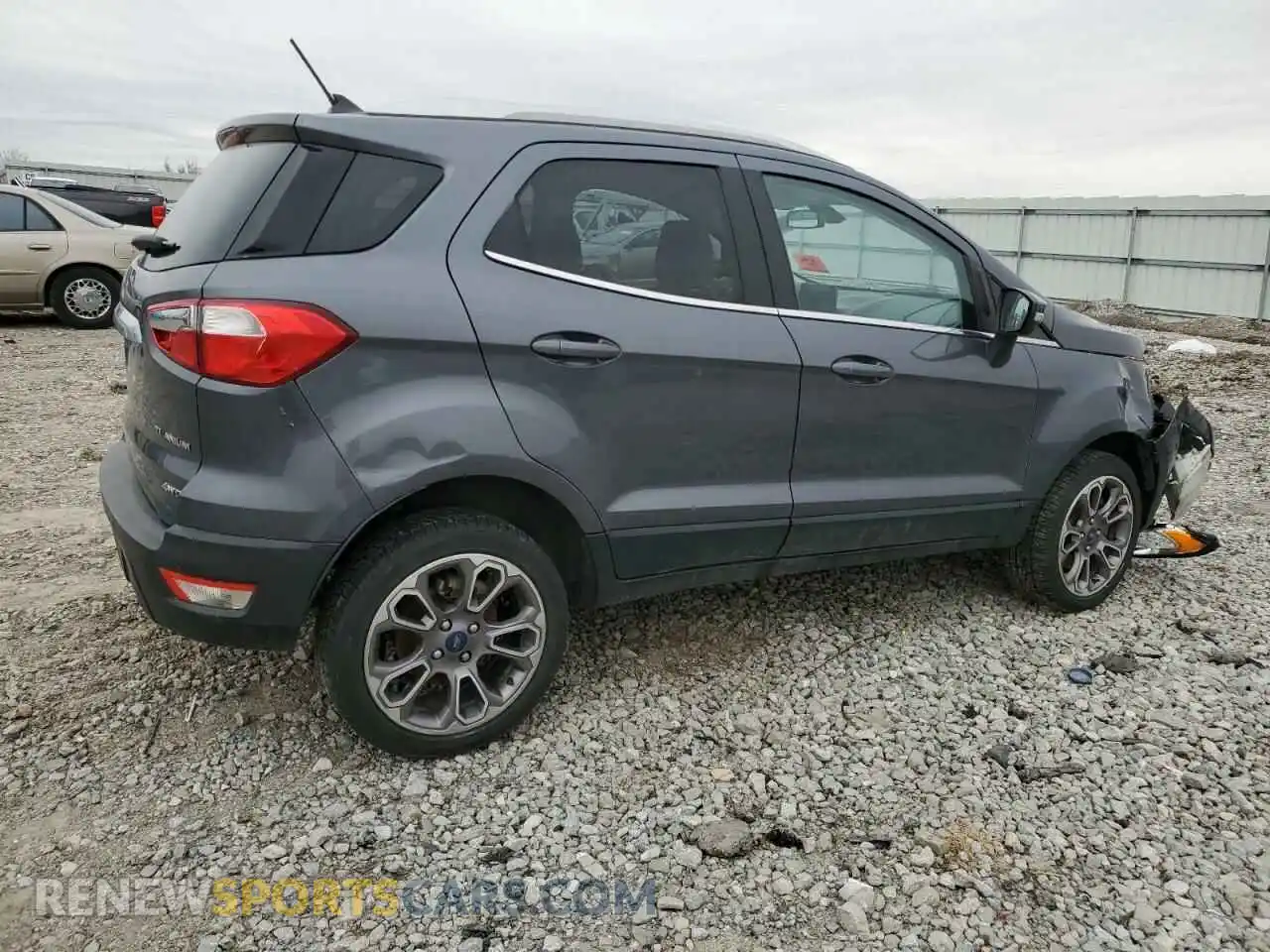 3 Photograph of a damaged car MAJ6S3KLXMC401997 FORD ECOSPORT 2021