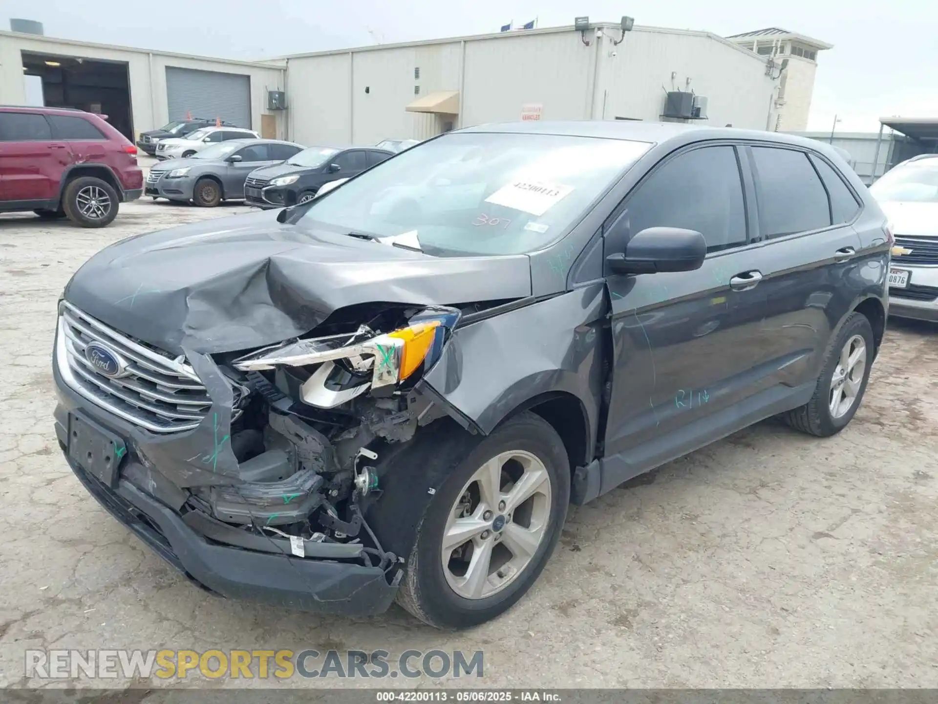 2 Photograph of a damaged car 2FMPK3G98KBC50968 FORD EDGE 2019