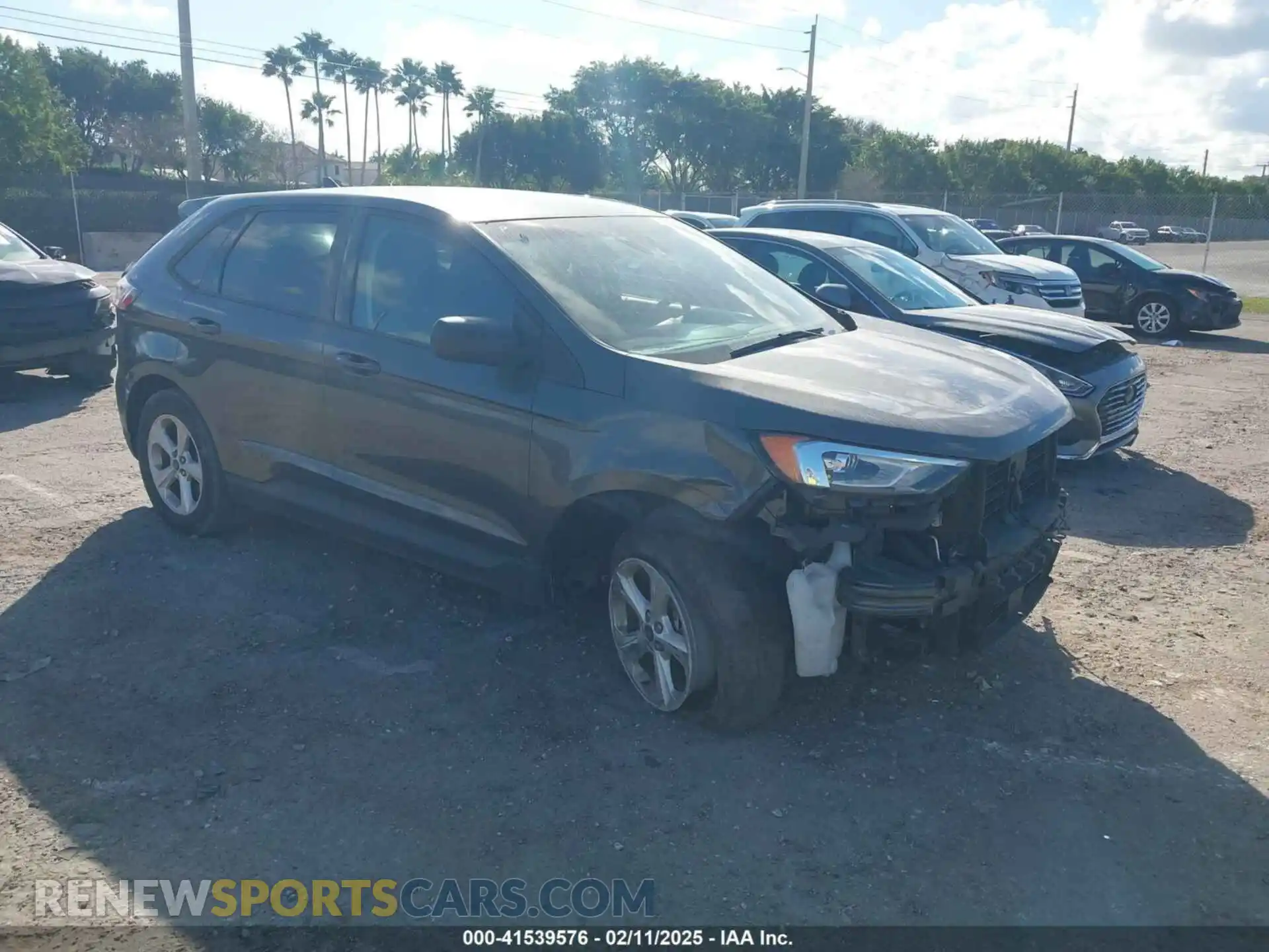 1 Photograph of a damaged car 2FMPK3G99KBC15761 FORD EDGE 2019