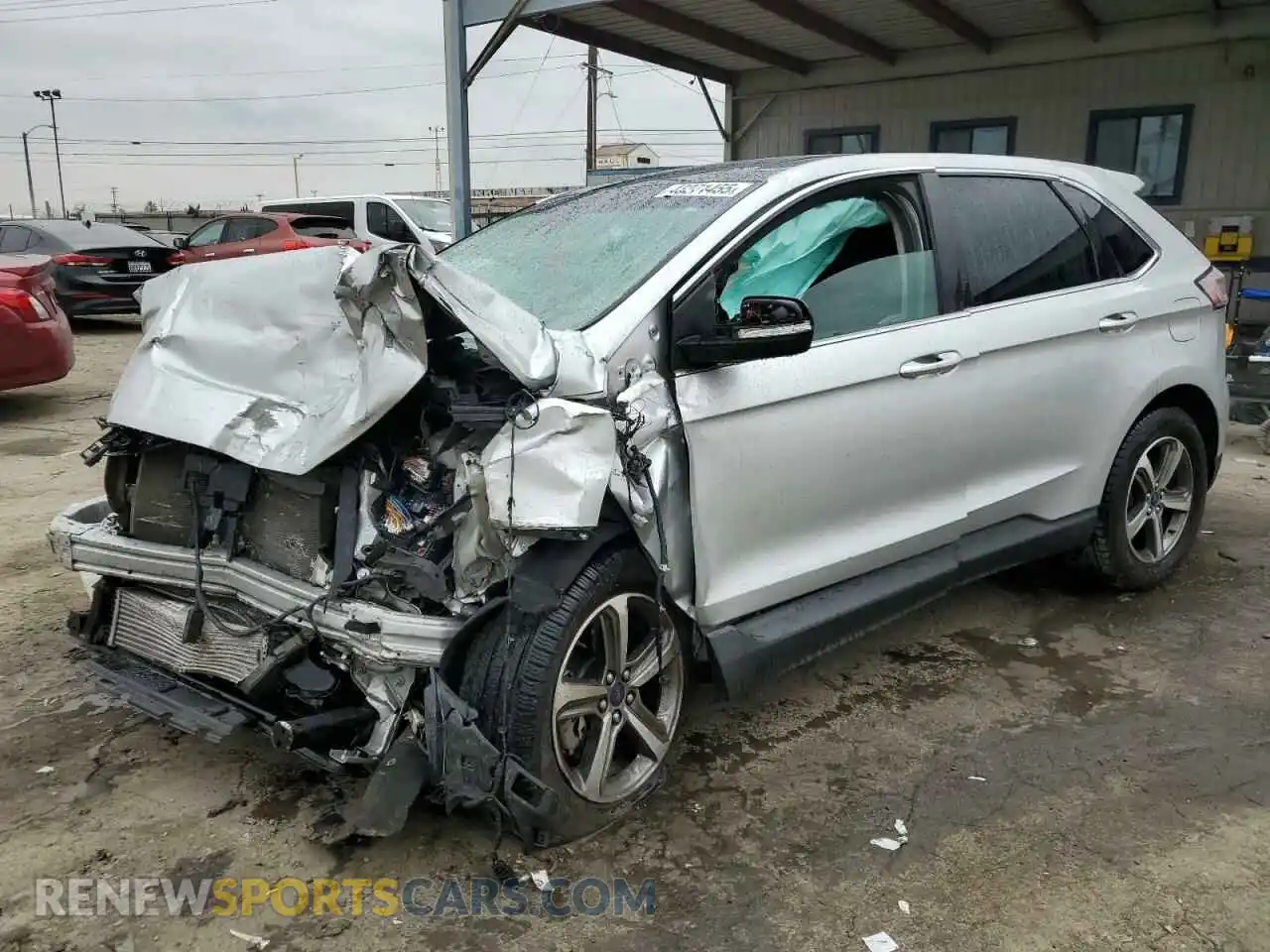 1 Photograph of a damaged car 2FMPK3J90KBC48589 FORD EDGE 2019