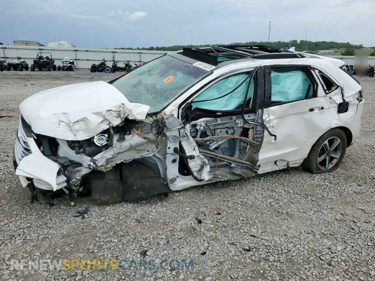 1 Photograph of a damaged car 2FMPK3J90KBC73220 FORD EDGE 2019