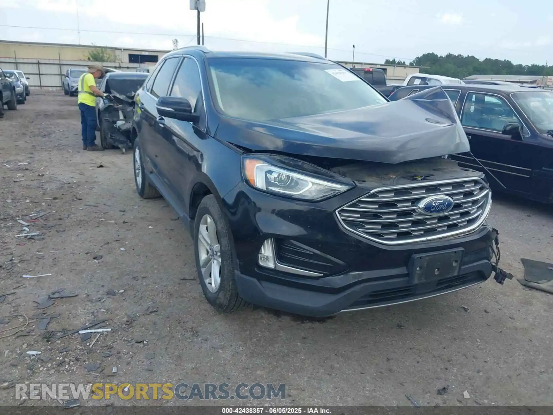 1 Photograph of a damaged car 2FMPK3J92KBC35164 FORD EDGE 2019
