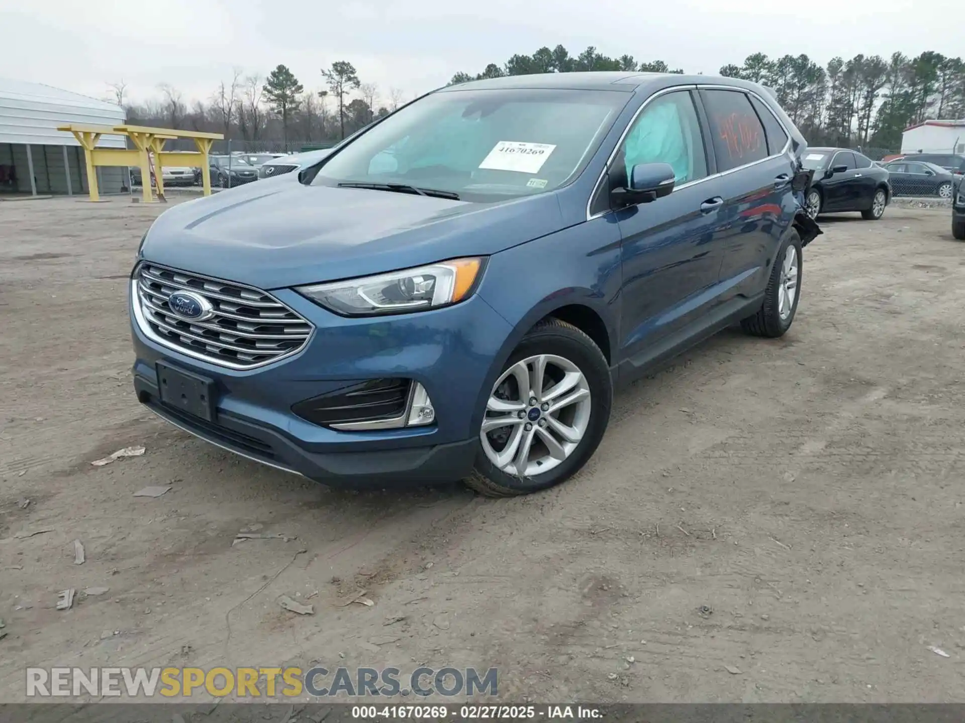 2 Photograph of a damaged car 2FMPK3J93KBC14842 FORD EDGE 2019