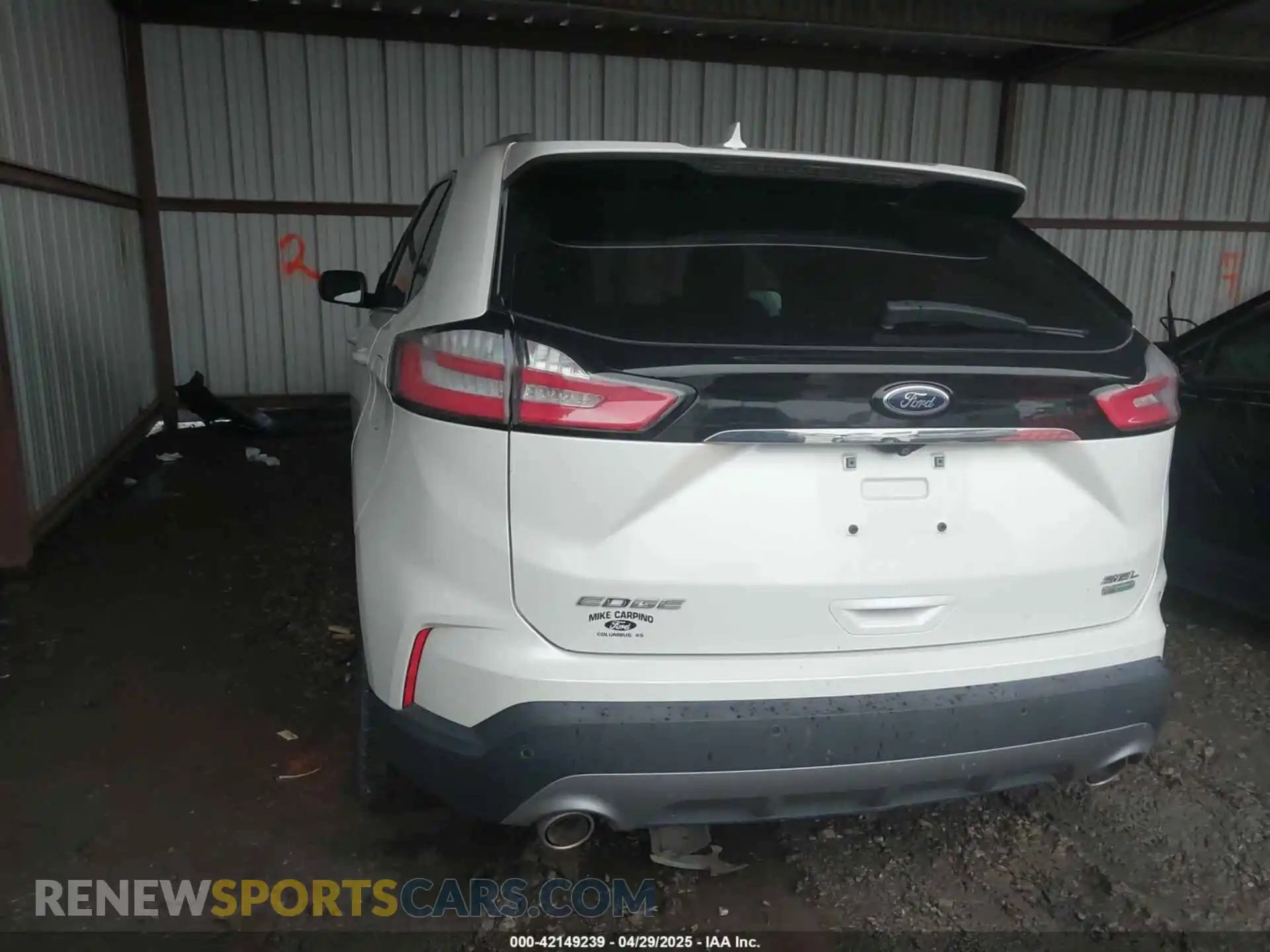 3 Photograph of a damaged car 2FMPK3J94KBB32389 FORD EDGE 2019