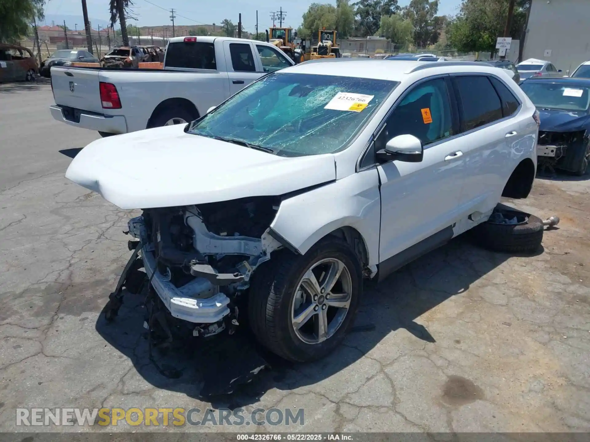 2 Photograph of a damaged car 2FMPK3J97KBB49378 FORD EDGE 2019