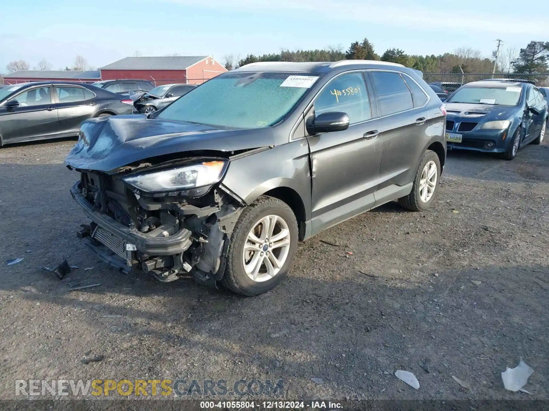 2 Photograph of a damaged car 2FMPK3J98KBB53147 FORD EDGE 2019