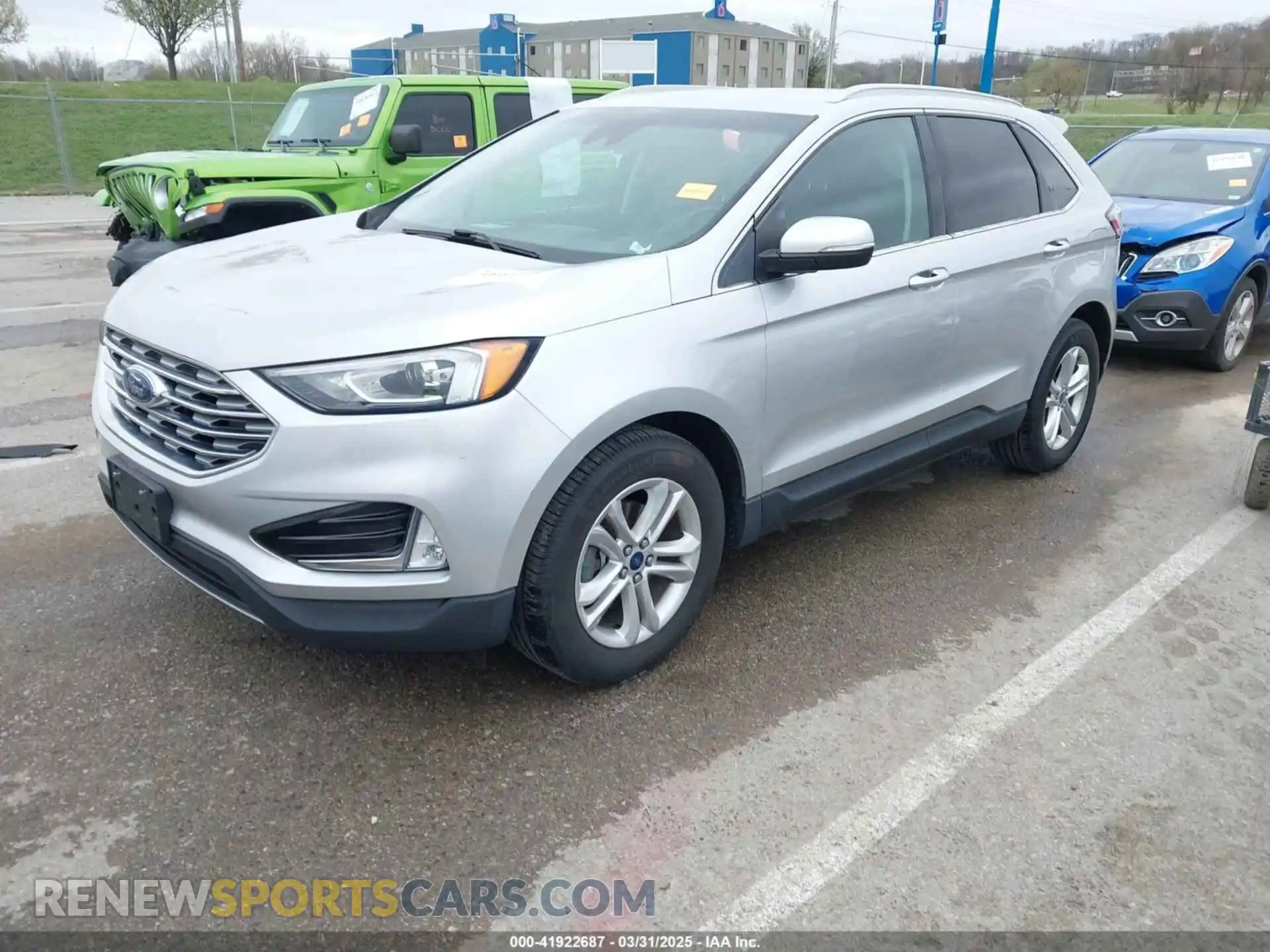2 Photograph of a damaged car 2FMPK3J9XKBB89907 FORD EDGE 2019