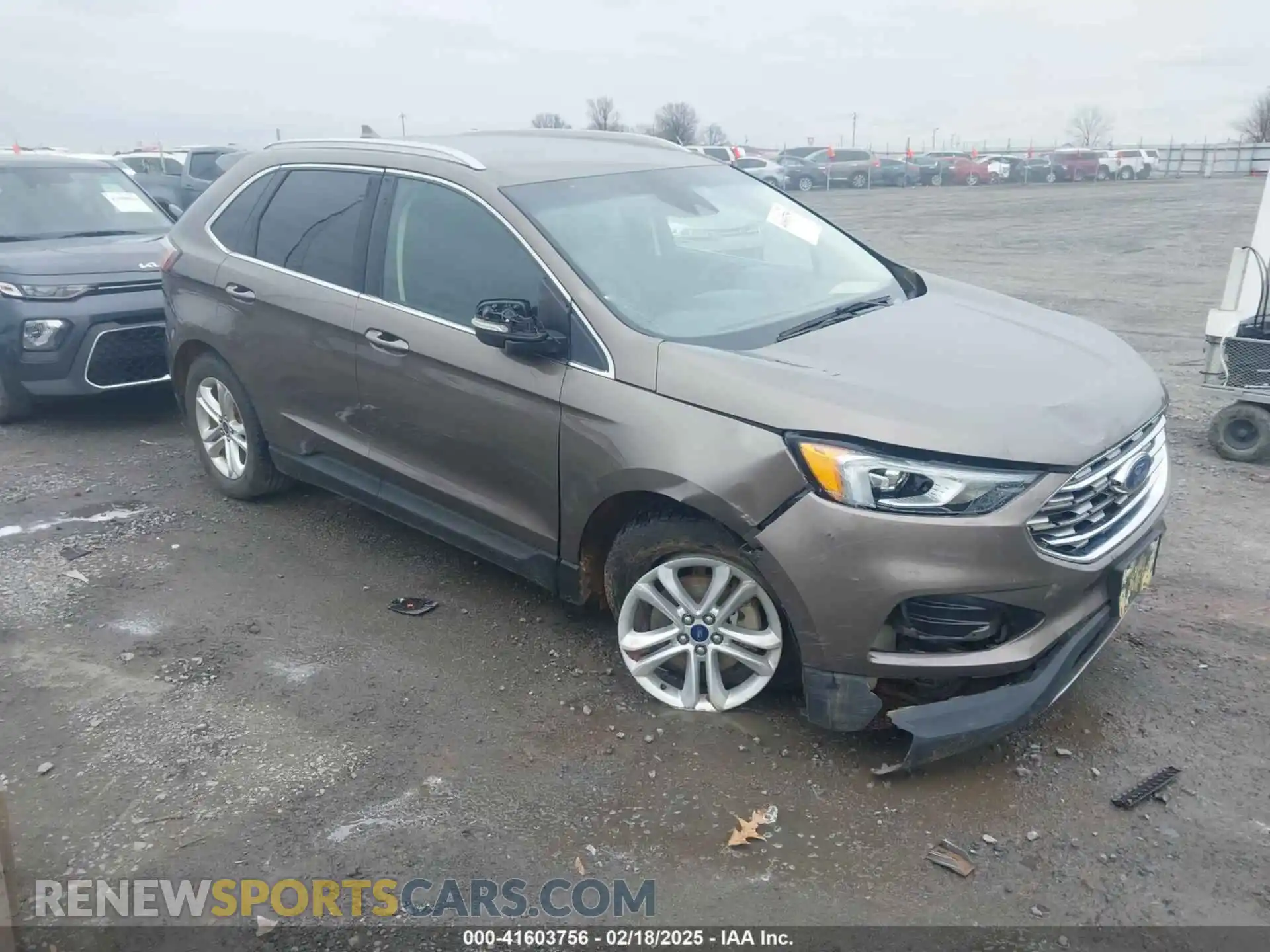 1 Photograph of a damaged car 2FMPK3J9XKBC57705 FORD EDGE 2019