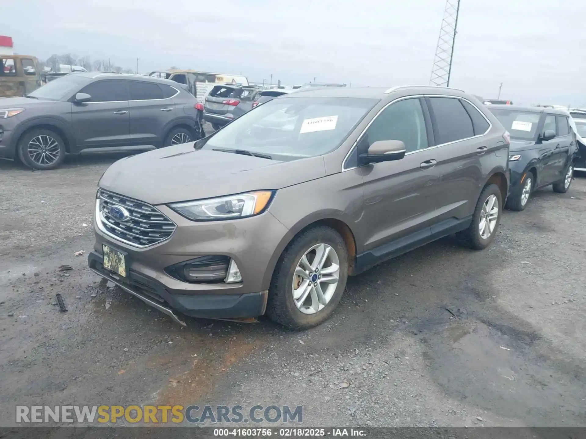 2 Photograph of a damaged car 2FMPK3J9XKBC57705 FORD EDGE 2019