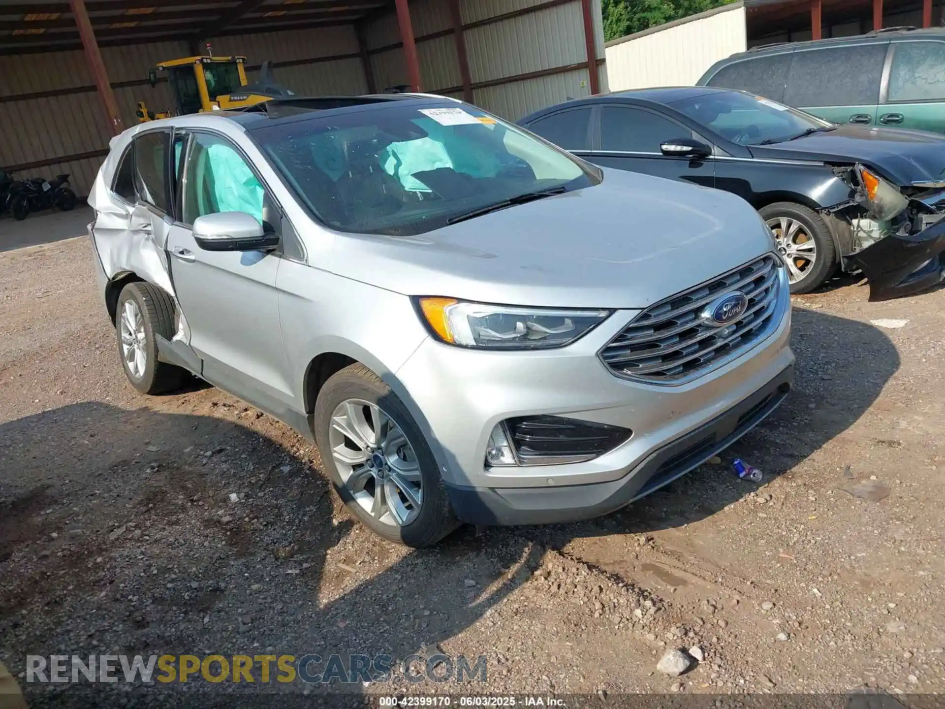 1 Photograph of a damaged car 2FMPK3K90KBB56655 FORD EDGE 2019