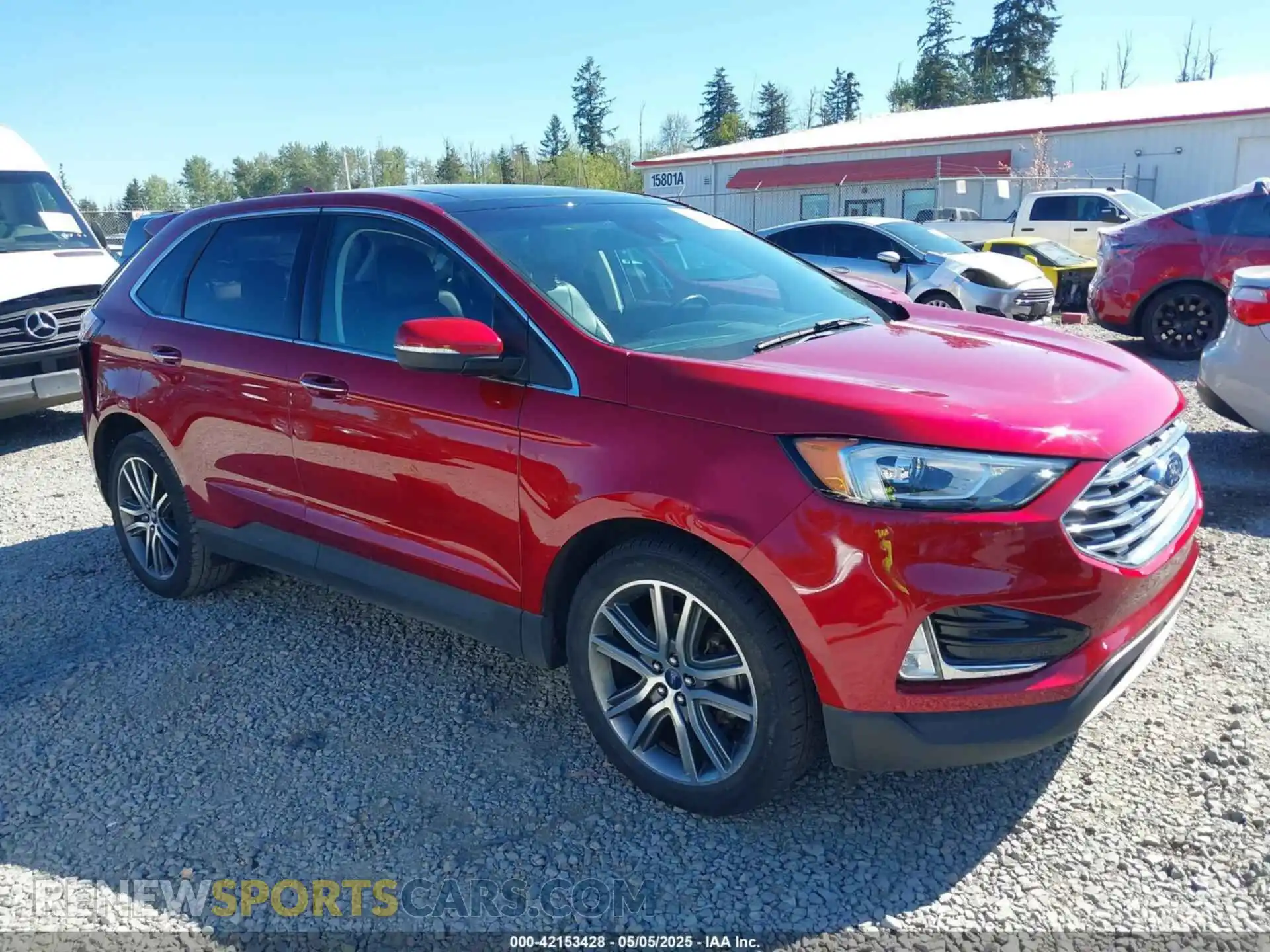 1 Photograph of a damaged car 2FMPK3K90KBC20287 FORD EDGE 2019