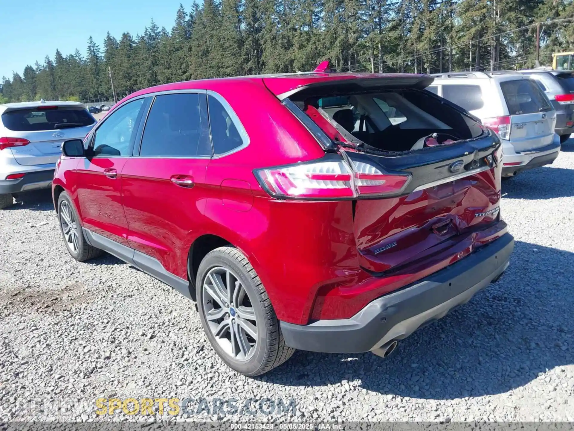 3 Photograph of a damaged car 2FMPK3K90KBC20287 FORD EDGE 2019