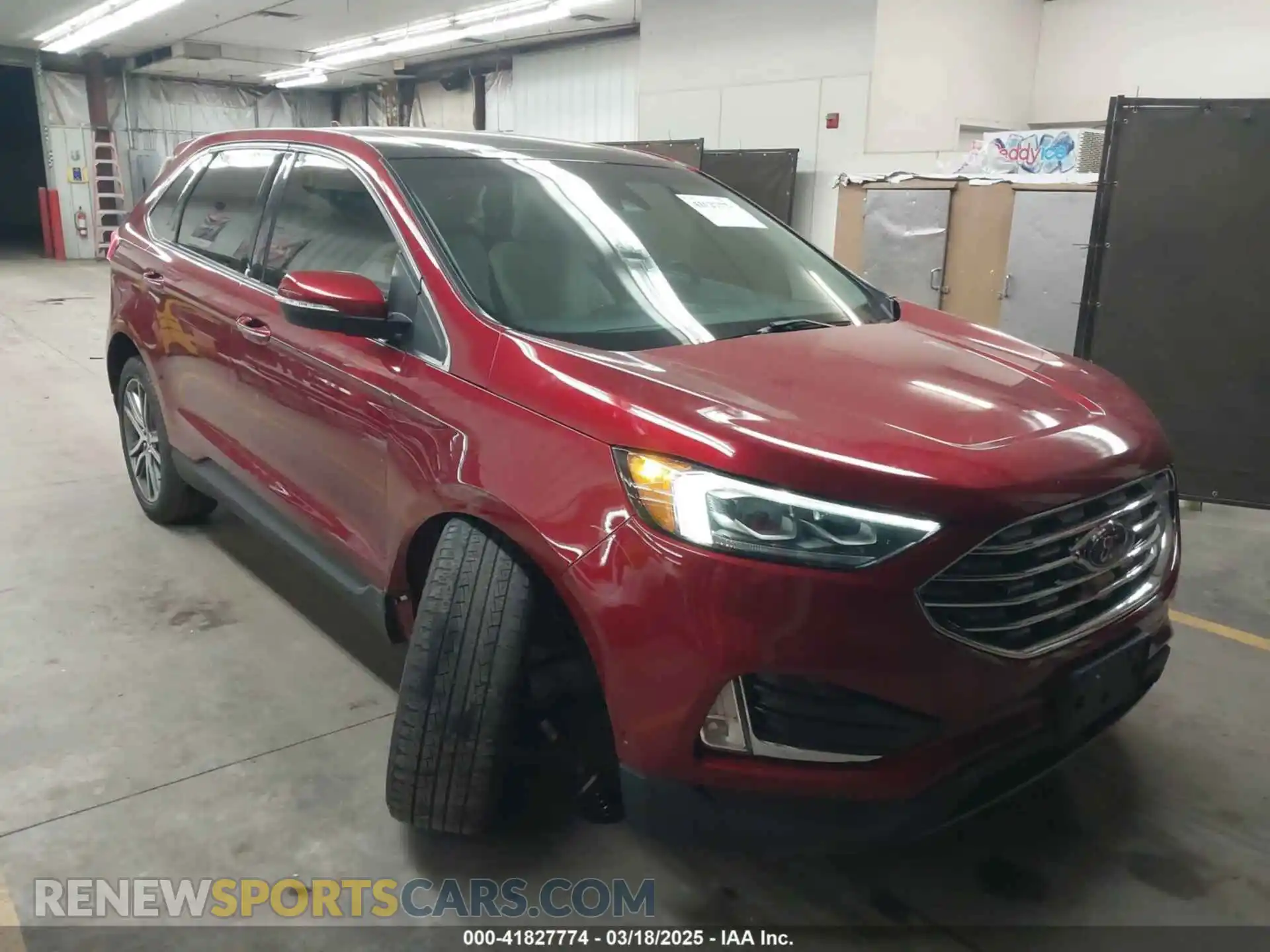 1 Photograph of a damaged car 2FMPK3K94KBB70056 FORD EDGE 2019