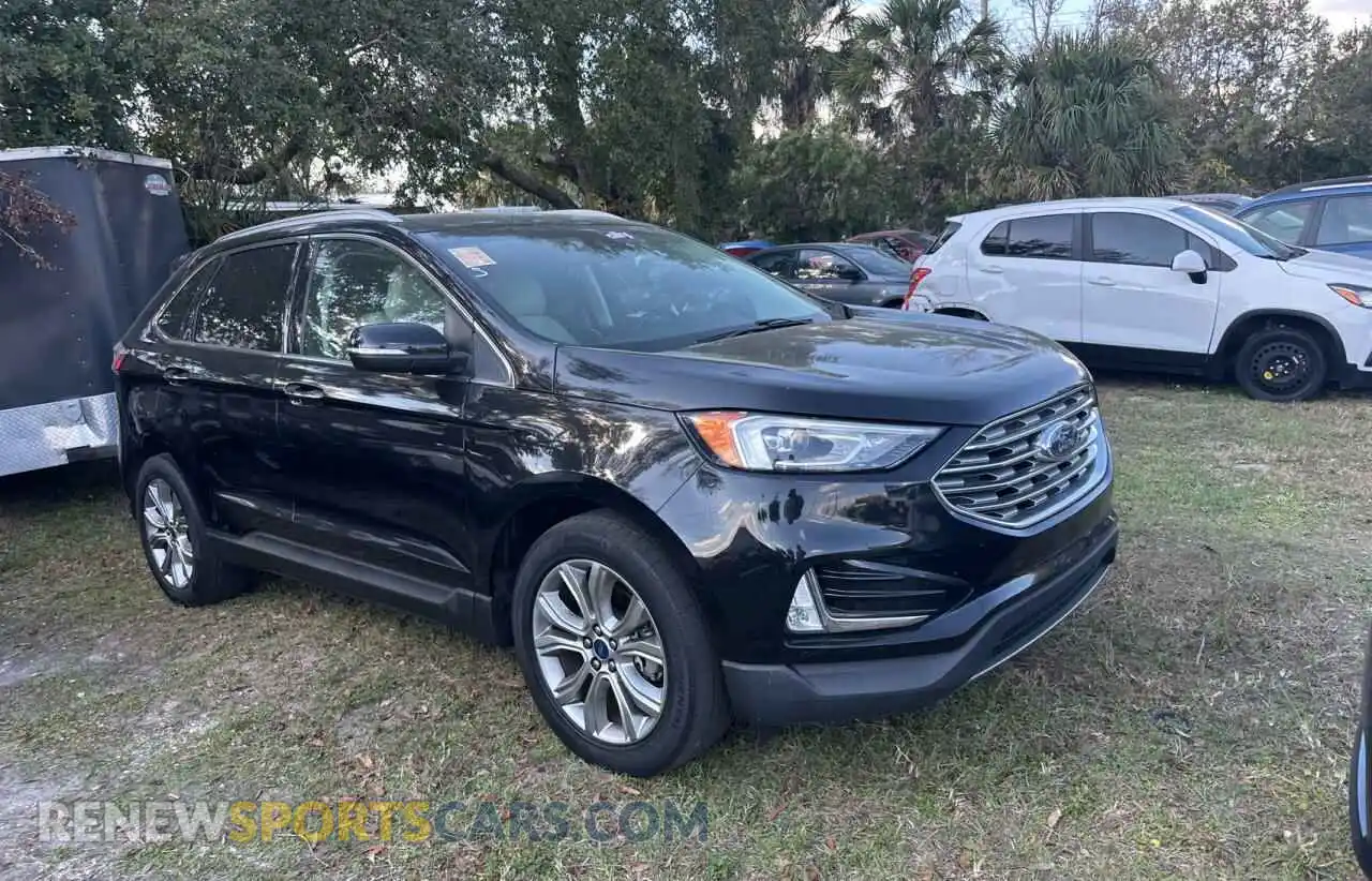 1 Photograph of a damaged car 2FMPK3K96KBB43568 FORD EDGE 2019