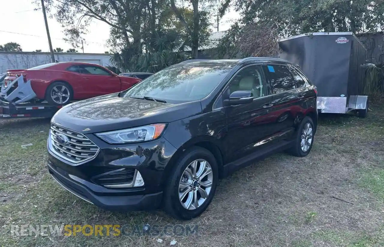 2 Photograph of a damaged car 2FMPK3K96KBB43568 FORD EDGE 2019