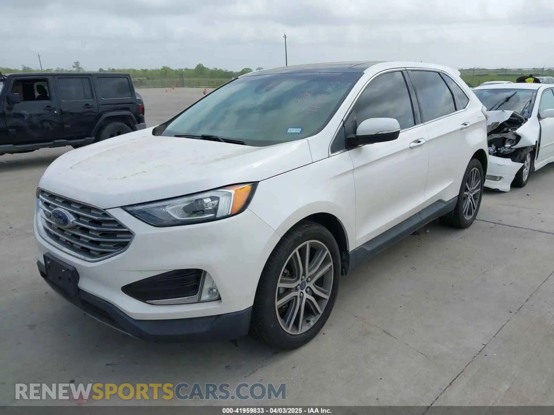 2 Photograph of a damaged car 2FMPK3K98KBB48917 FORD EDGE 2019