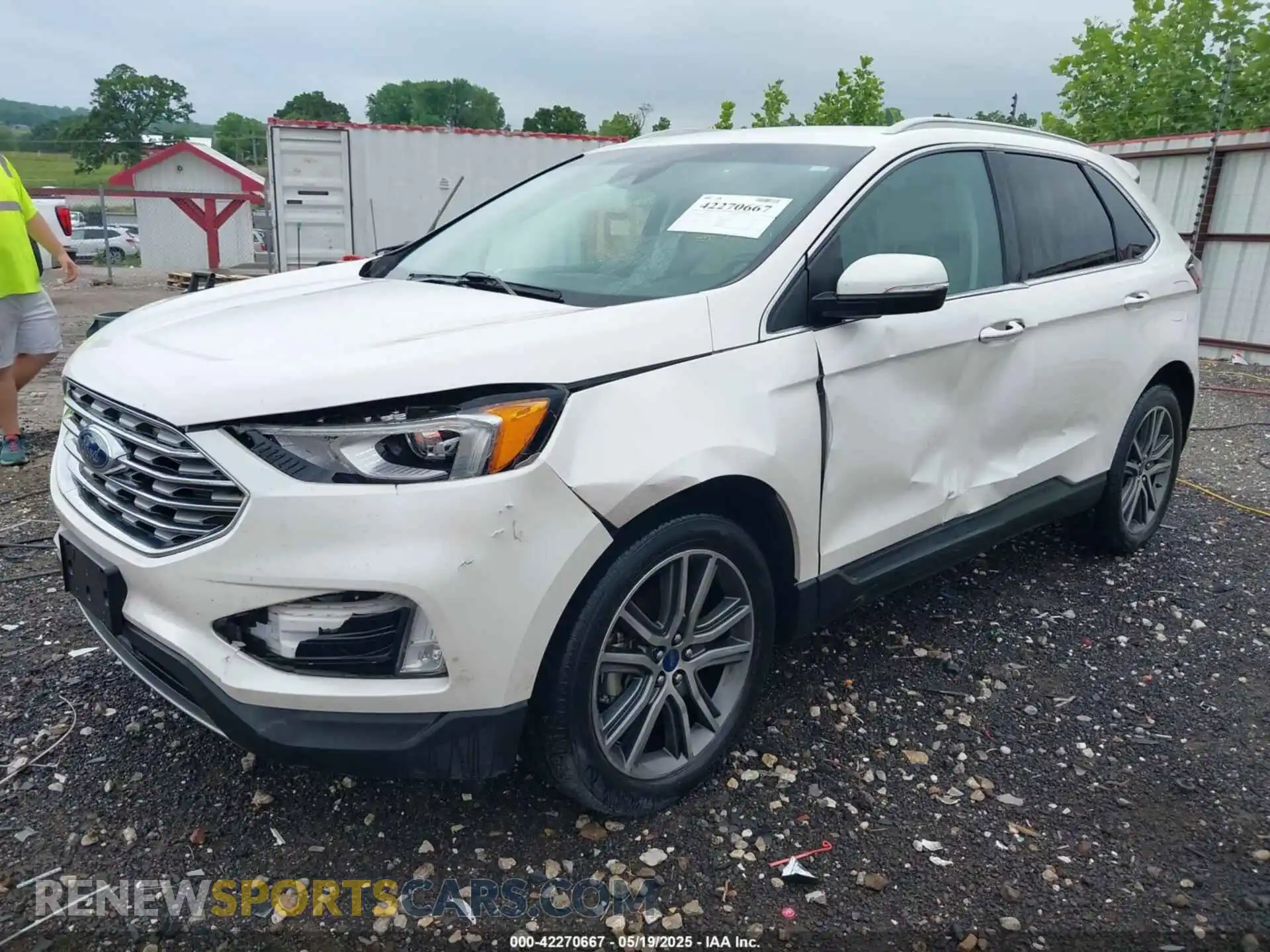 2 Photograph of a damaged car 2FMPK3K98KBB92173 FORD EDGE 2019