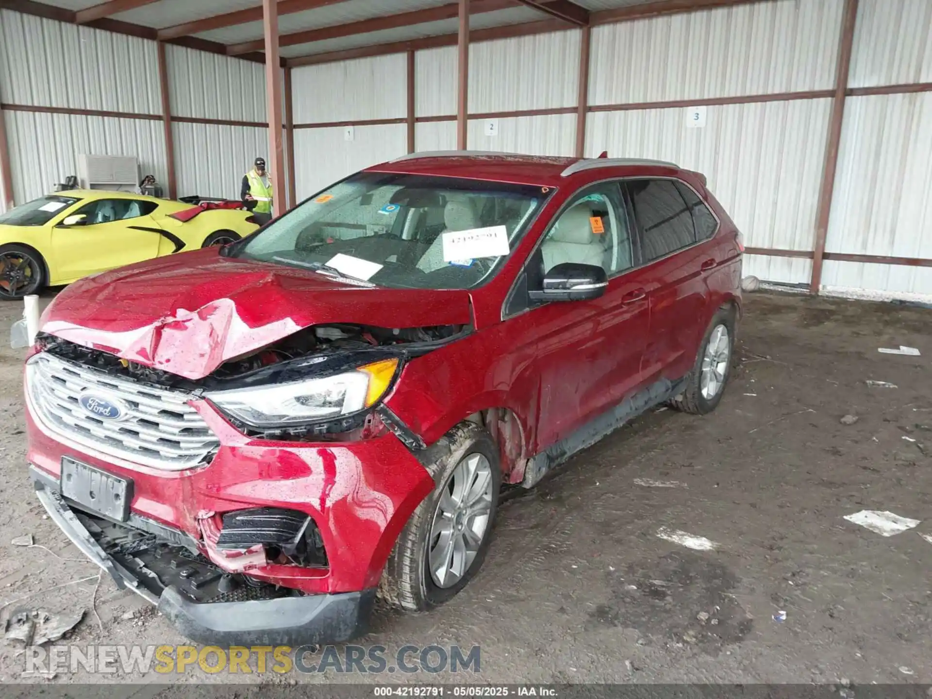 2 Photograph of a damaged car 2FMPK3K9XKBB38731 FORD EDGE 2019