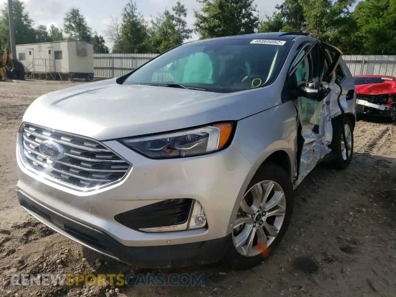 2 Photograph of a damaged car 2FMPK3K9XKBB42665 FORD EDGE 2019