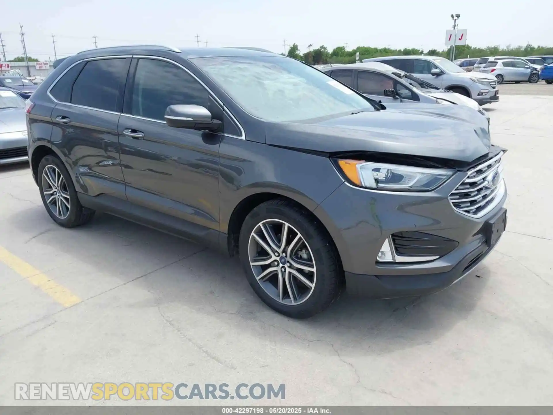 1 Photograph of a damaged car 2FMPK3K9XKBC35685 FORD EDGE 2019