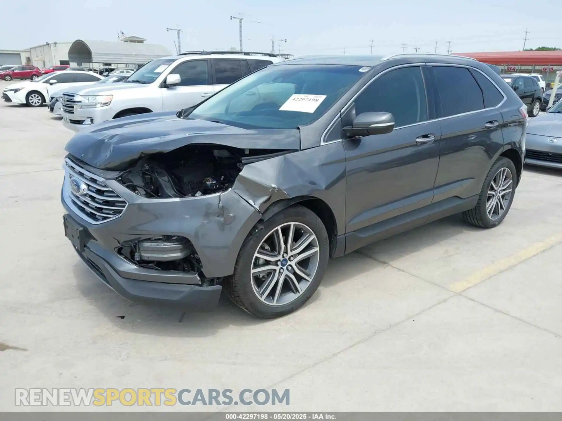 2 Photograph of a damaged car 2FMPK3K9XKBC35685 FORD EDGE 2019