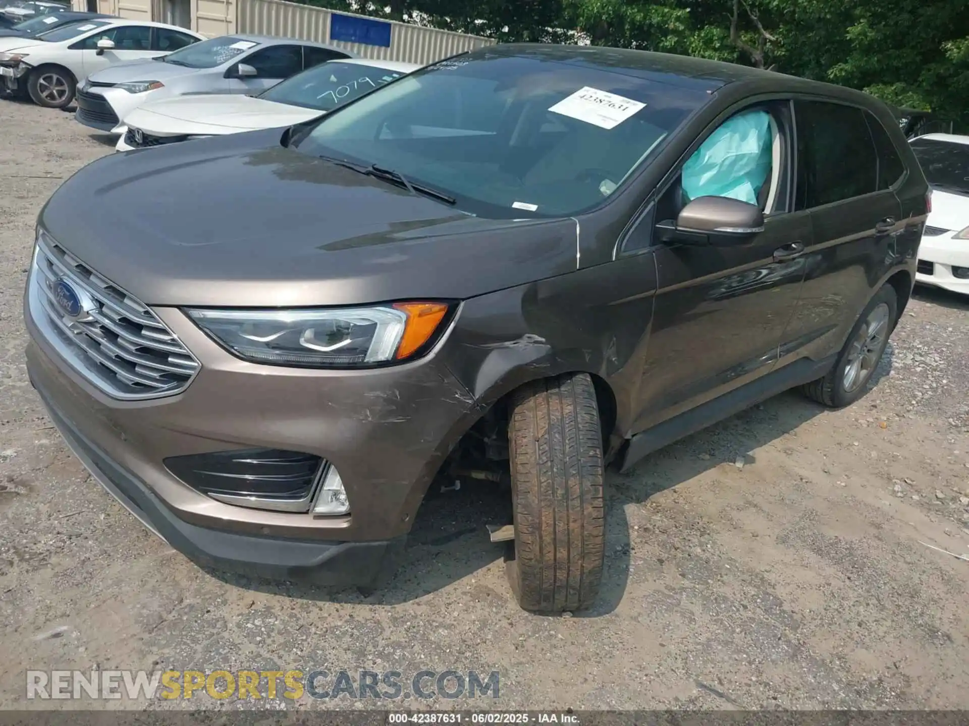 2 Photograph of a damaged car 2FMPK3K9XKBC37503 FORD EDGE 2019