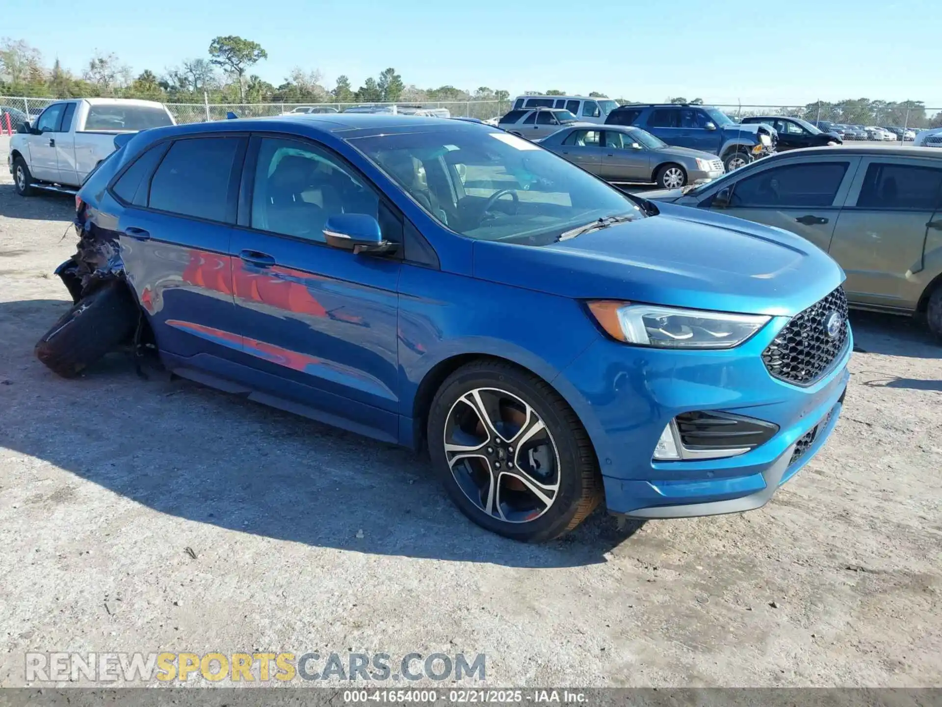 1 Photograph of a damaged car 2FMPK4AP0KBB04514 FORD EDGE 2019