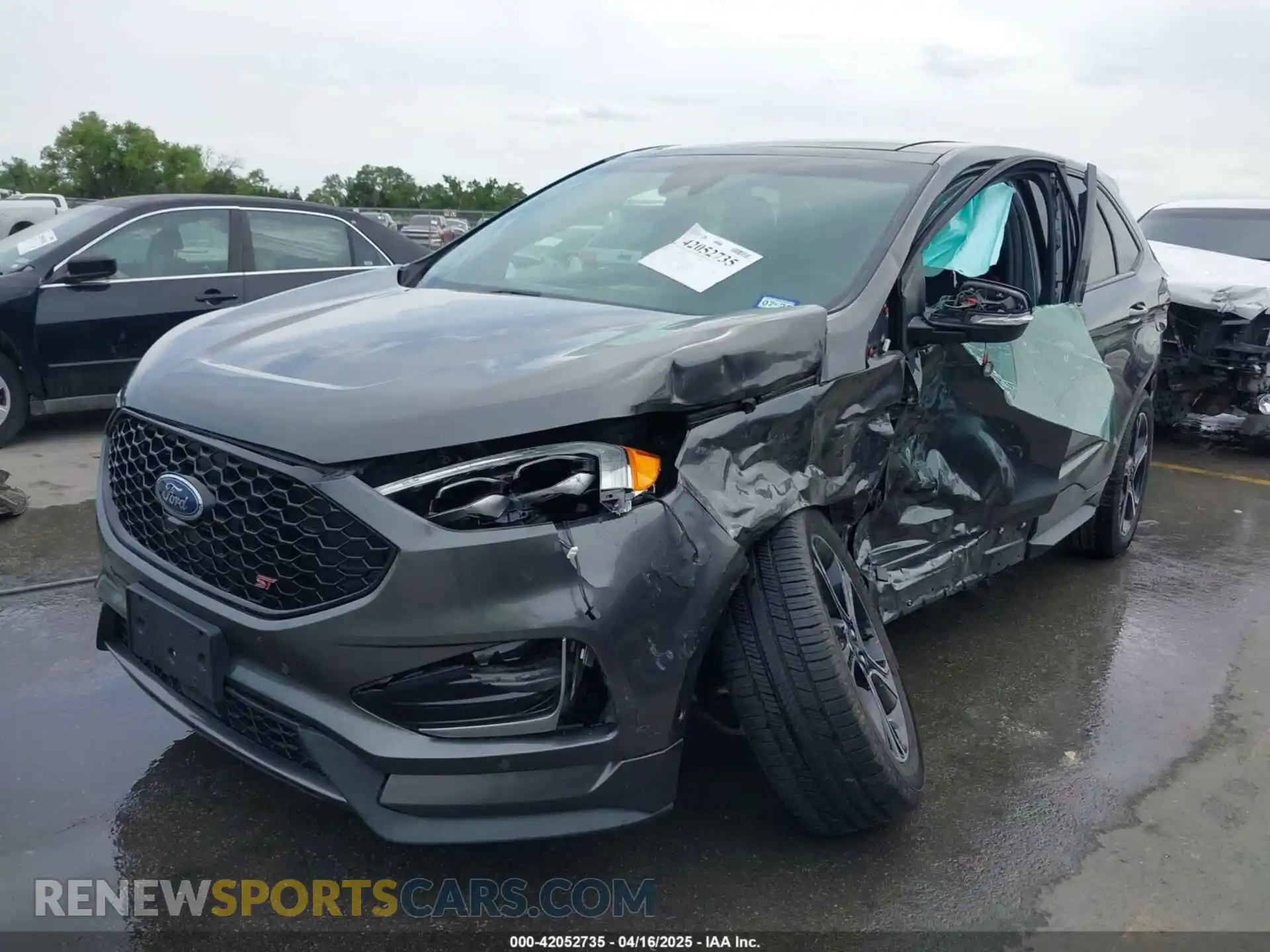 2 Фотография поврежденного автомобиля 2FMPK4AP3KBB01039 FORD EDGE 2019