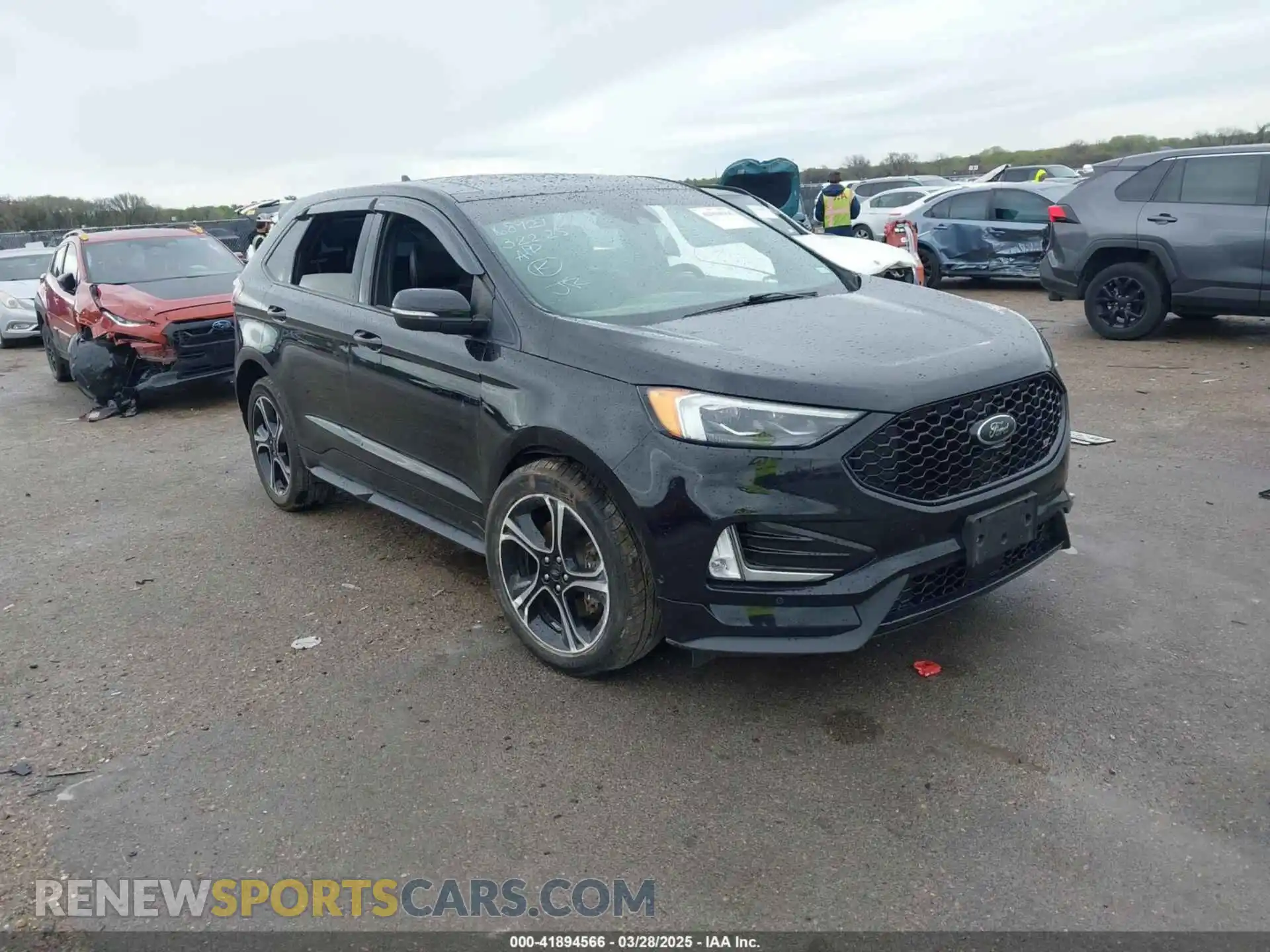 1 Photograph of a damaged car 2FMPK4AP4KBB86845 FORD EDGE 2019