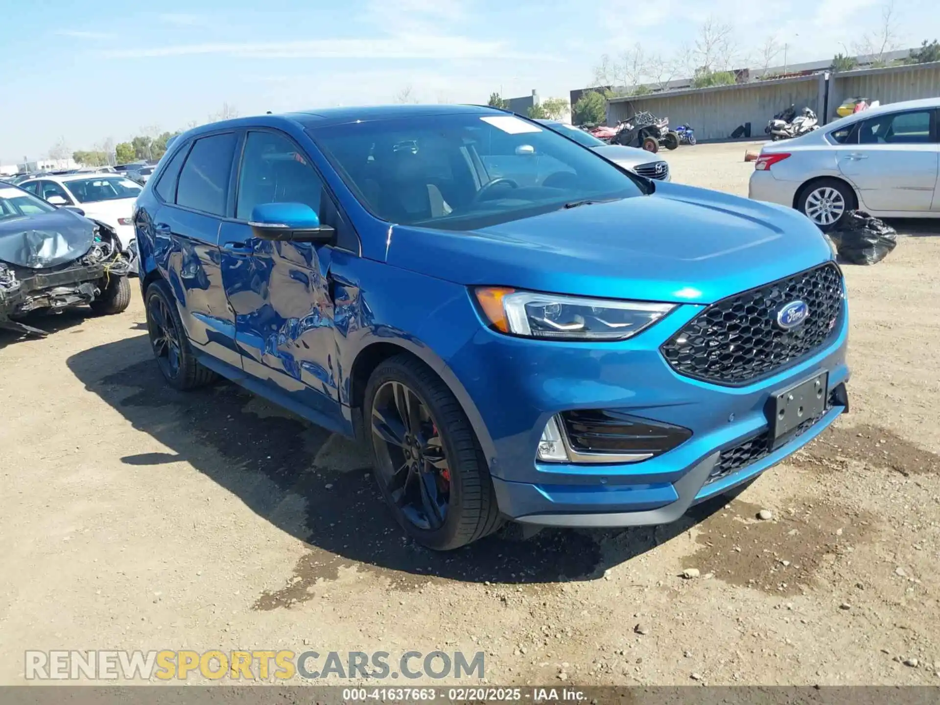 1 Photograph of a damaged car 2FMPK4AP4KBC21559 FORD EDGE 2019