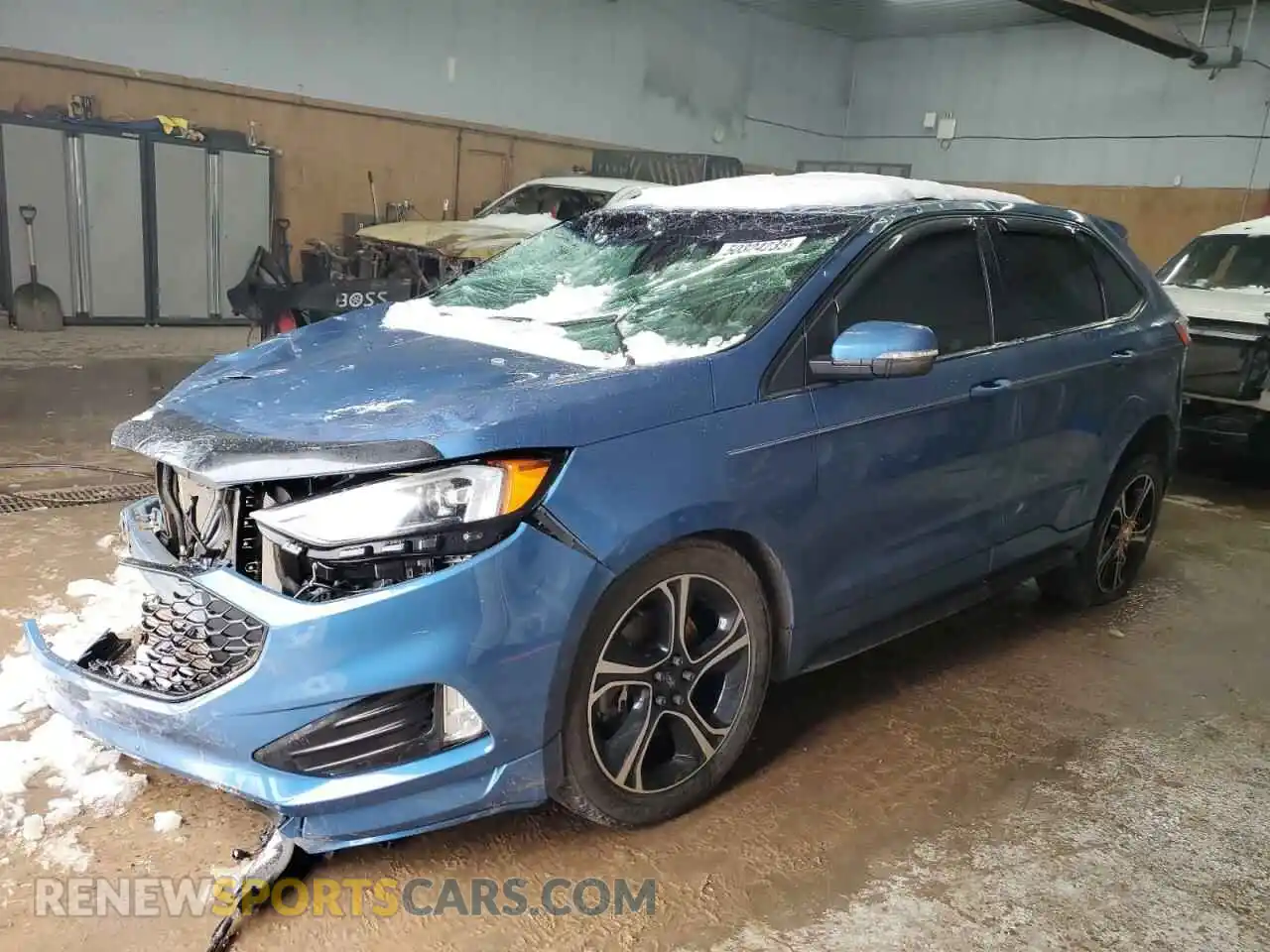 1 Photograph of a damaged car 2FMPK4AP9KBB26916 FORD EDGE 2019