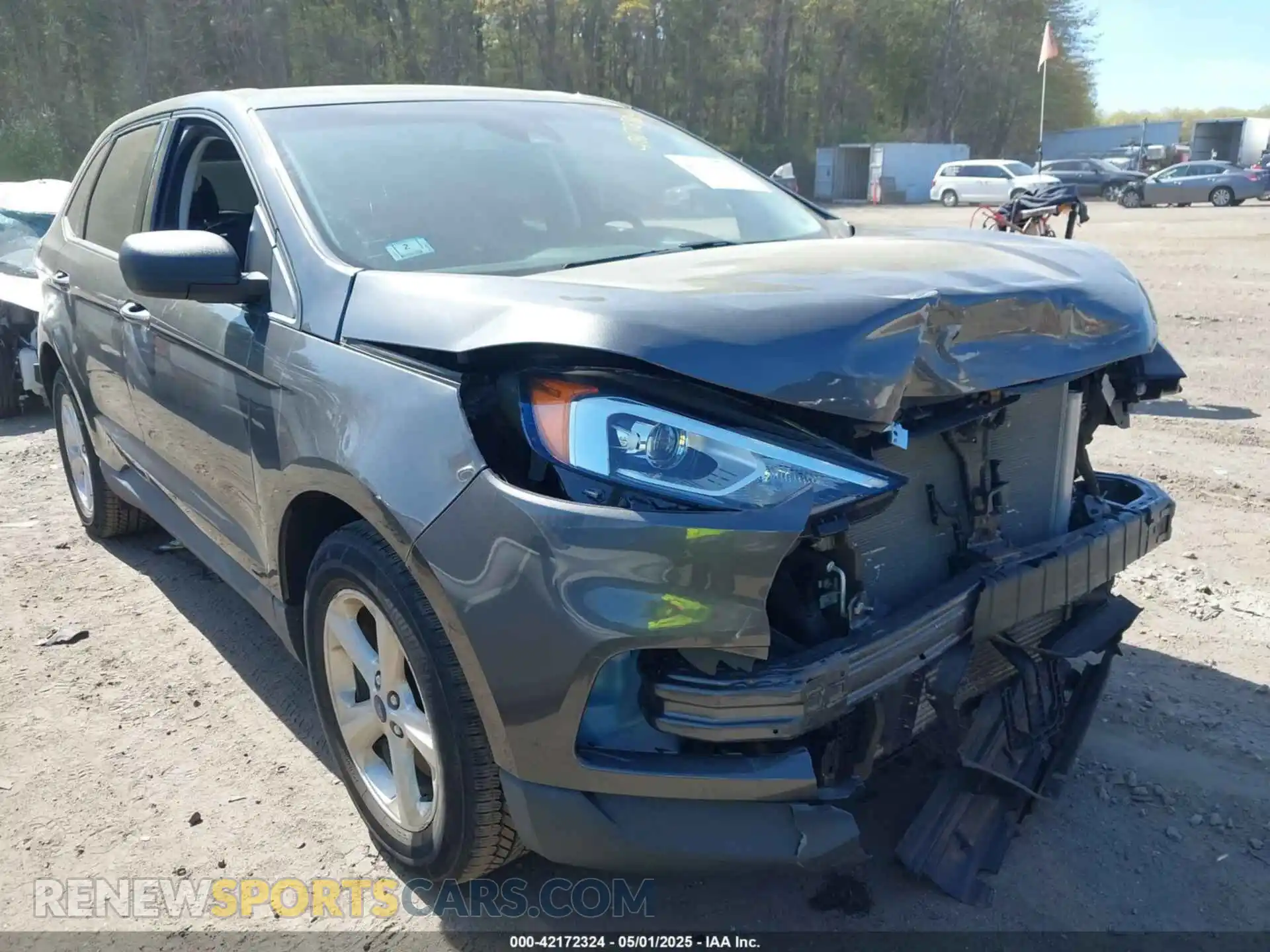 1 Photograph of a damaged car 2FMPK4G90KBB30801 FORD EDGE 2019