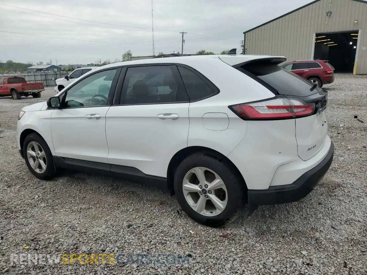 2 Photograph of a damaged car 2FMPK4G91KBB74659 FORD EDGE 2019