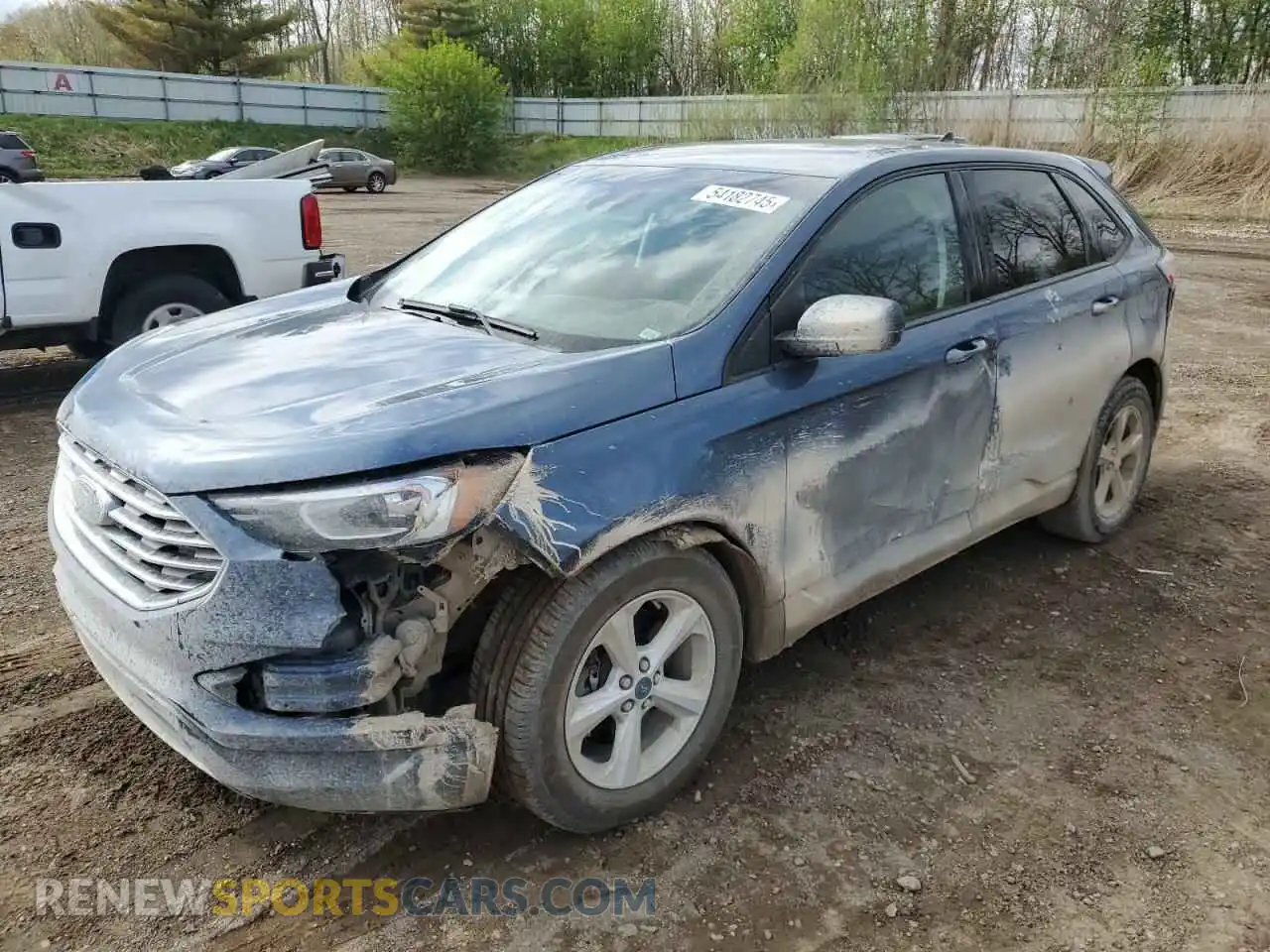 1 Photograph of a damaged car 2FMPK4G93KBB20781 FORD EDGE 2019