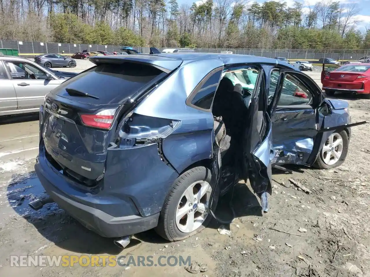 3 Photograph of a damaged car 2FMPK4G94KBB68760 FORD EDGE 2019