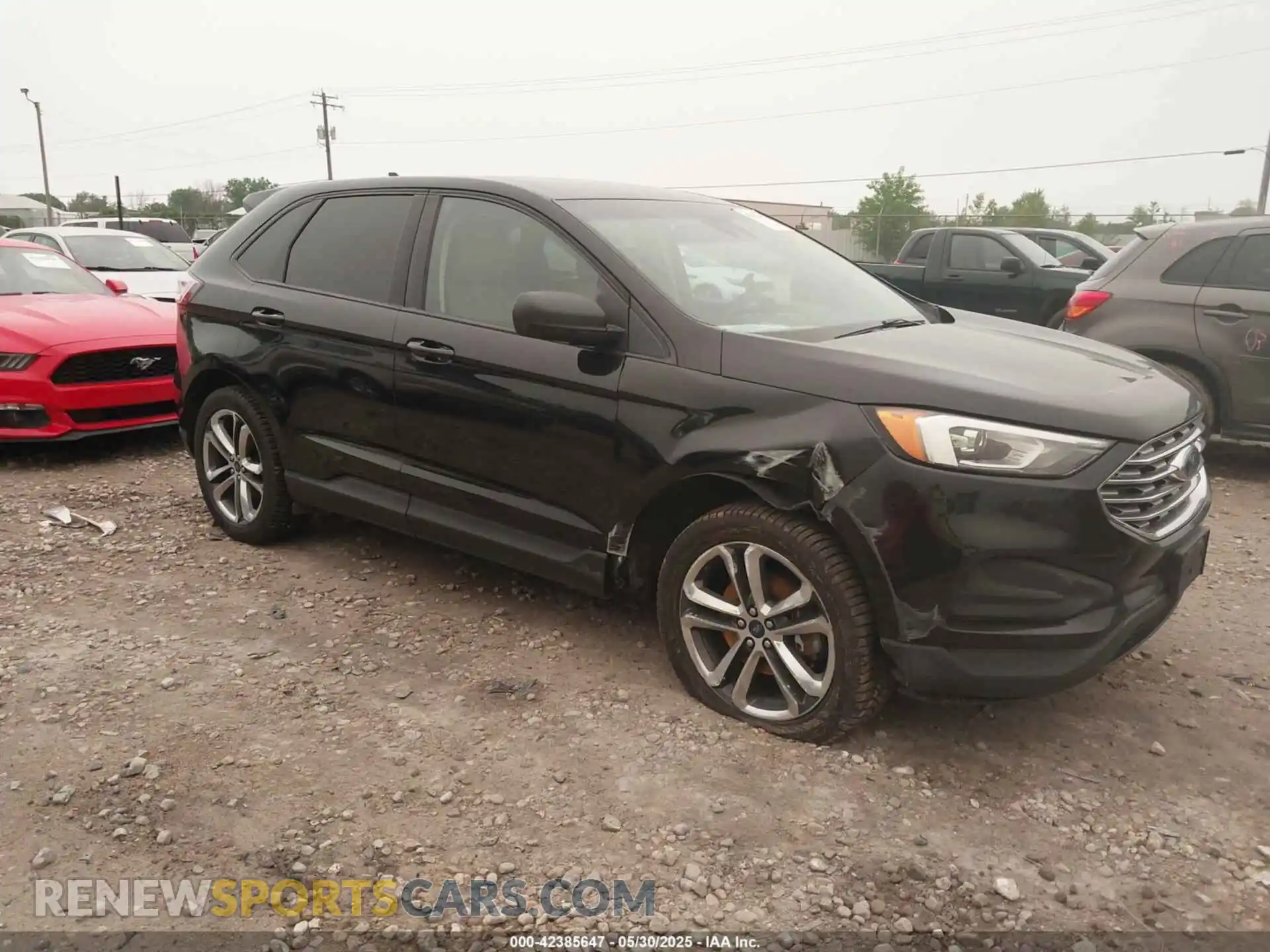 1 Photograph of a damaged car 2FMPK4G97KBB82717 FORD EDGE 2019